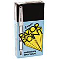 Pilot® Razor Point Pens, Extra-Fine Point, 0.3 mm, Black Barrel, Black Ink, Pack Of 12 Pens 1 thumbnail image