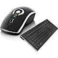 Air Mouse® Wireless Keyboard & Mouse, Contoured/Curved Full Size Keyboard, Ambidextrous Optical/Air Mouse 1 thumbnail image