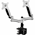 Amer Mounts Dual Articulating Monitor Arm. Supports two 15"-26" LCD/LED Flat Panel Screens, AMR2AC 1 thumbnail image