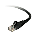 Belkin® RJ-45 FastCAT™ 5e Patch Cable, Snagless Molded, 14', Black