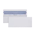 Office Depot® Brand #10 Lift & Press™ Premium Security Envelopes, Self Seal, 100% Recycled, White, Box Of 500