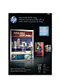 HP Brochure Laser Paper, Matte, Letter Size (8 1/2" x 11"), 52 Lb, Ream Of 100 Sheets
