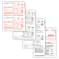 ComplyRight® 1099-INT Tax Forms Set, 4-Part, Copy A, B, State/File, State/File, 2-Up, 8-1/2" x 11", Pack Of 50 Forms 1 thumbnail image