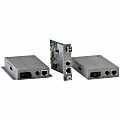 Omnitron Systems iConverter 10/100M2 UTP to Fiber Media Converter - 1 x RJ-45 , 1 x ST Duplex - 10/100Base-TX, 100Base-FX 1 thumbnail image