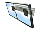 Ergotron Neo-Flex - Mounting kit (2 pivots, 2 rack mount brackets, wall track 26") - low profile - for 2 LCD displays - gray, black - screen size: up to 24" - wall-mountable