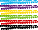 Barker Creek® Double-Sided Scalloped-Edge Border Strips, 2 1/4" x 36", Happy, 13 Strips Per Pack, Set Of 6 Packs 1 thumbnail image