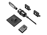 Kensington Desktop and Peripherals Locking Kit - Supervisor Keyed System - System security kit - 8 ft 1 thumbnail image