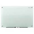 Quartet Infinity® Tempered Glass Unframed Non-Magnetic Dry-Erase Whiteboard, 48" x 36", Frosted