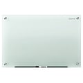 Quartet Infinity® Tempered Glass Unframed Non-Magnetic Dry-Erase Whiteboard, 72" x 48", Frosted