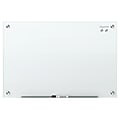 Quartet Infinity® Magnetic Glass Unframed Dry-Erase Whiteboard, 72" x 48", White
