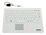 Seal Shield Seal Pup All-In-One USB Keyboard, White