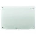 Quartet® Infinity™ Glass Unframed Non-Magnetic Dry-Erase Whiteboard, 96" x 48", Frosted White