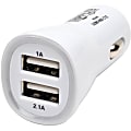 Eaton Tripp Lite Series Dual USB Tablet Phone Car Charger High Power Adapter 5V/3.1A 15.5W - Car power adapter - U280002C12 1 thumbnail image