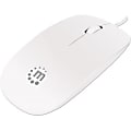 Manhattan Silhouette Optical USB Mouse, White, ICI177627 1 thumbnail image