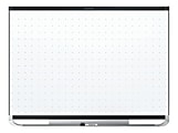 Quartet® Prestige™ 2 Magnetic Total Erase® Dry-Erase Whiteboard, 72" x 48", Aluminum Frame With Black Finish