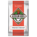 DS Services Javarama French Roast Coffee Packs - Regular - French Roast - Medium/Dark - 2 oz Per Pack - 24 Packet - 24 / Carton 1 thumbnail image