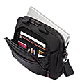 Samsonite® Pro 4 DLX, Slim Briefcase, 16 1/4"H x 12"W x 2 3/4"D, Black 1 thumbnail image