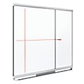 Quartet® Prestige® 2 Connects™ Full Board Grid Assistant, For 4' x 3' Boards, Silver