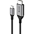 Alogic USB-C (Male) to HDMI (Male) Cable - Ultra Series - 4K 60Hz - Space Grey - 1m - 3.28 ft HDMI/USB A/V Cable  - ULCHD01SGR 1 thumbnail image