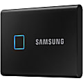 Samsung T7 MU-PC2T0K/WW 2 TB Portable Solid State Drive - External - PCI Express NVMe - Black - Gaming Console Device Supported - USB 3.2 (Gen 2) Type C - 256-bit Encryption Standard - 3 Year Warranty 1 thumbnail image