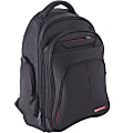 Swiss Mobility Carrying Case (Backpack) for 15.6" Notebook - Black - Bump Resistant, Scratch Resistant - Handle, Shoulder Strap - 19.5" Height x 8.5" Width x 16" Depth - 1 Each 1 thumbnail image