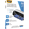 Fellowes® Thermal Laminating Pouches 8-1/2" x 11", Clear, Pack of 50