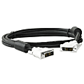 HP DVI Cable - DVI-D Female - DVI-D Female Video - Black 1 thumbnail image