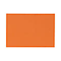LUX Flat Cards, A2, 4 1/4" x 5 1/2", Mandarin Orange, Pack Of 250