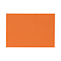 LUX Flat Cards, A2, 4 1/4" x 5 1/2", Mandarin Orange, Pack Of 250 1 thumbnail image