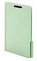 Pendaflex® End-Tab Classification Folders, 30% Recycled, Legal Size, Light Green, Box Of 25 Folders