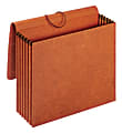 Pendaflex® Expanding Wallets, 5 1/4" Expansion, Letter Size, Brown, Pack Of 10 Wallets 1 thumbnail image