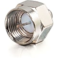 C2G 75 Ohm F-Type Male Terminators - 10pk - F Connector 1 thumbnail image