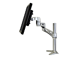 Ergotron Neo-Flex - Mounting kit (pivot, desk clamp base, grommet-mount base, 2 extensions) - for LCD display - aluminum, powder-coated steel, high-grade plastic - silver - screen size: up to 27"