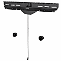 Mount-It! MI-376 No-Stud TV Wall Mount For Screens 37 - 80", 8”H x 30-1/4”W x 1-1/4”D, Black 1 thumbnail image