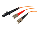 StarTech.com 1m Fiber Optic Cable - Multimode Duplex 62.5/125 - LSZH - MTRJ/ST - OM1 - MTRJ to ST Fiber Patch Cable (FIBMTST1) - FIBMTST1 1 thumbnail image