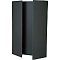 Pacon Foam Presentation Board - 48"W x 36"H - Tri-Fold - Foam - 12 Boards/Carton - Black 1 thumbnail image