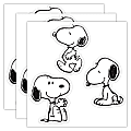 Eureka Paper Cut-Outs, Peanuts Snoopy Assorted, 36 Cut-Outs Per Pack, Bundle Of 3 Packs 1 thumbnail image