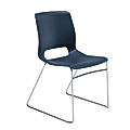 HON® Motivate Sled-Base Stacking Chair, Regatta, Set Of 4 1 thumbnail image