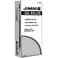 Zebra® Jimnie® Gel Ink Rollerball Pens, Medium Point, 0.7 mm, Black Barrel, Black Ink, Pack Of 12 Pens