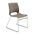 HON® Motivate Sled-Base Stacking Chair, Shadow, Set Of 4 1 thumbnail image