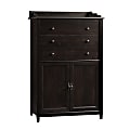 Sauder® Edge Water SmartCenter® Secretary, 1 Adjustable Shelf, Estate Black 1 thumbnail image