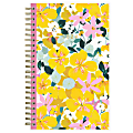 2024 Blue Sky™ AM Happy CYO Weekly/Monthly Planning Calendar, 5" x 8", Yellow, January to December 1 thumbnail image
