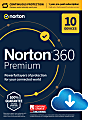 Norton™ 360 Premium, For 10 Devices, 1 Year Subscription, Windows®, Download