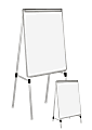 MasterVision® Easy Clean™ Quad Pod 4 Leg Non-Magnetic Dry-Erase Whiteboard Easel, 27" x 35" Steel Frame With Silver Finish 1 thumbnail image