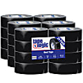 Tape Logic® Color Duct Tape, 3" Core, 2" x 180', Black, Case Of 24 1 thumbnail image