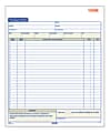 Adams® Carbonless Purchase Order Book, 8 3/8" x 10 11/16", 2-Part, 50 Set Pad