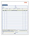 Adams® Carbonless Purchase Order Book, 8 3/8" x 10 11/16", 3-Part, 50 Set Pad 1 thumbnail image