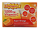 Emergen-C Vitamin C Drink Mix, 1,000 mg, Orange, Pack Of 30 Packets 1 thumbnail image