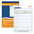 Adams® Carbonless 3-Part Receiving Record Book, 5 9/16" x 8 7/16", Book Of 50 Sets