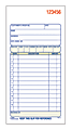 Adams® Carbonless 2-Part Sales Book, 3 11/32" x 7 3/16", Pack Of 50 Sets 1 thumbnail image